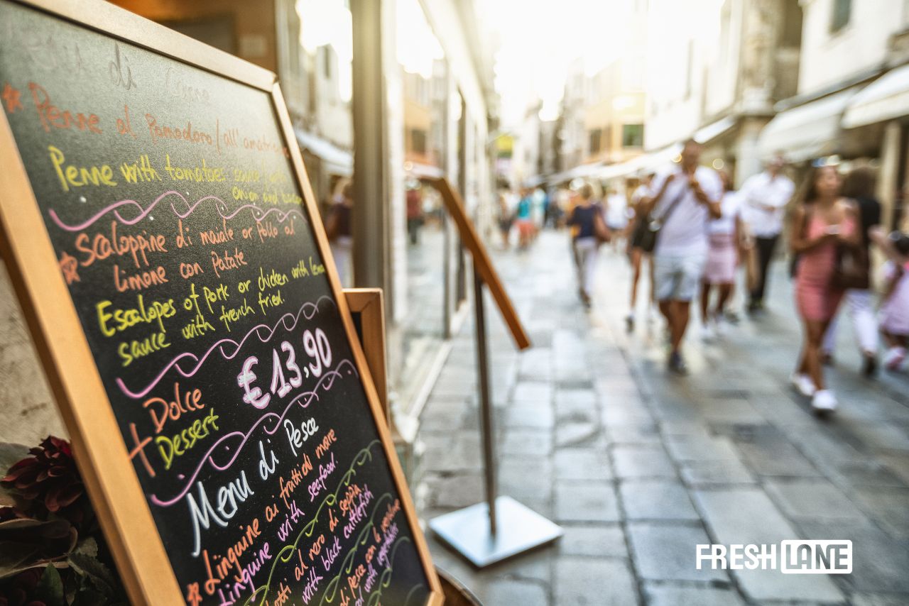 menu pricing